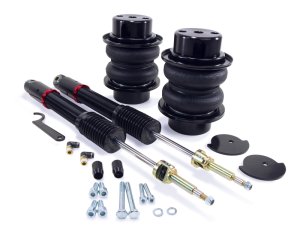 Audi A6 Coilover Suspension Kit - Rear - Air Lift - 30-level adjustable, double-bellow monotube shocks - Black - `11-`18